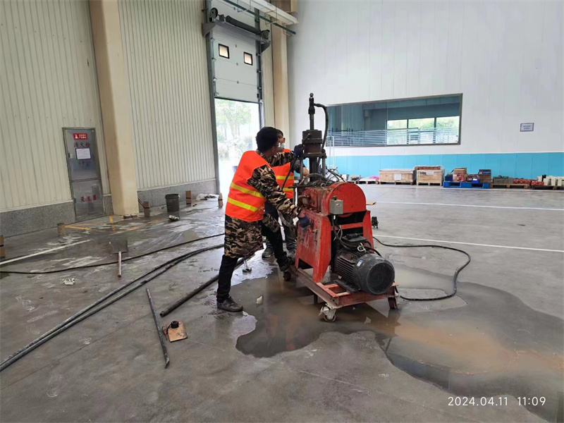 抚顺厂房地面下沉塌陷注浆加固施工